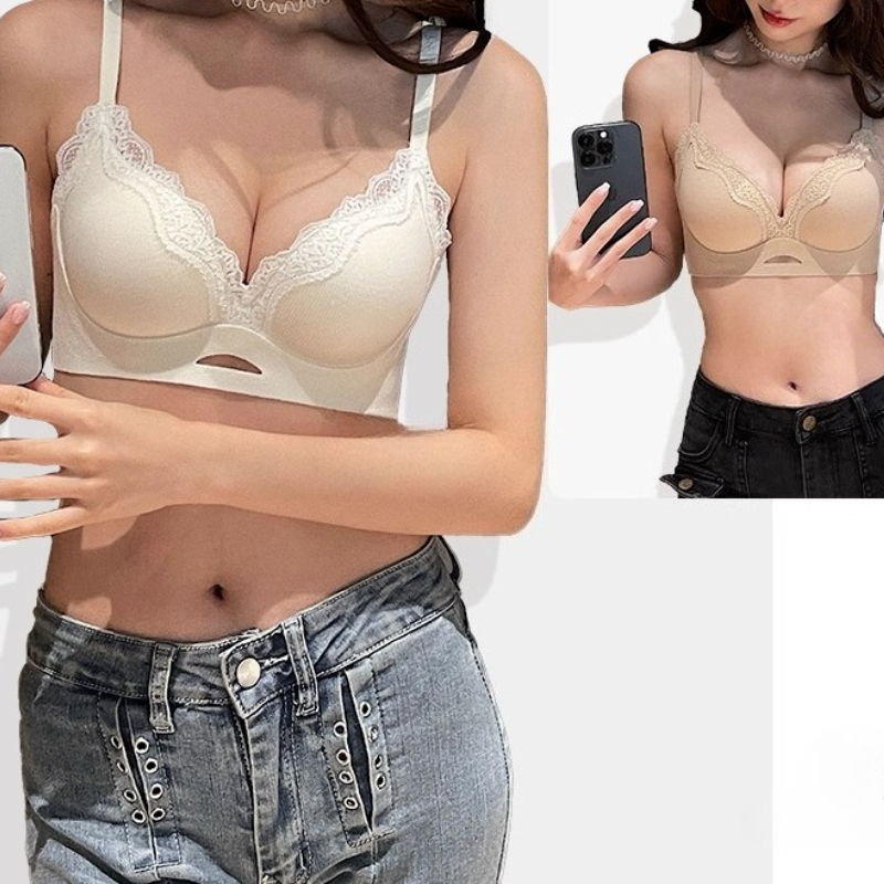 Elegante bralette de renda fos - T Shirt Bra Seamless avaliação e preço