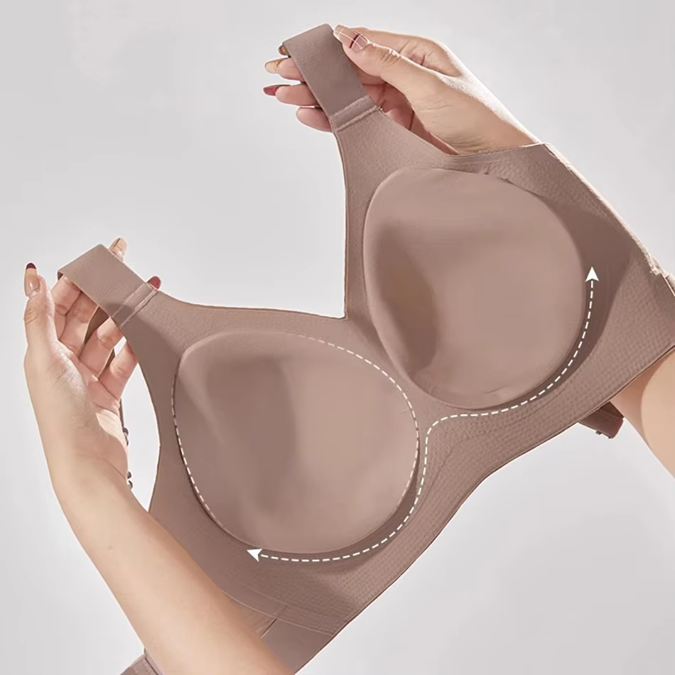 1/2 peças roupa íntima feminin - Mastectomy Bra Pocket avaliação e preço