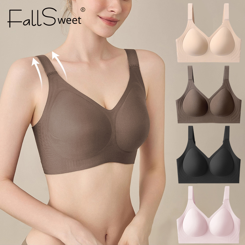 Fallsweet feminino push-up sut - Mastectomy Bra Pocket avaliação e preço
