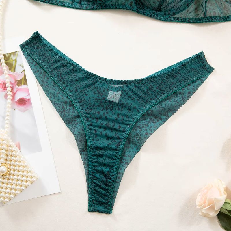 Conjunto de Lingerie Feminina  - Sheer Mesh Bra avaliação e preço