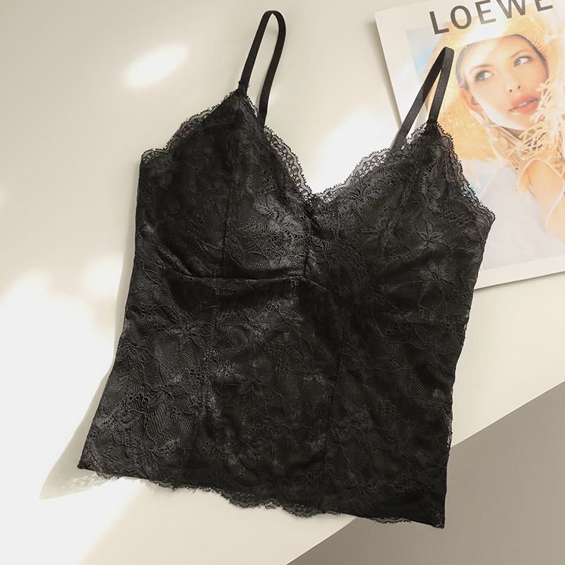 Top de Renda Sexy para Mulhere - Cotton Bra Everyday avaliação e preço
