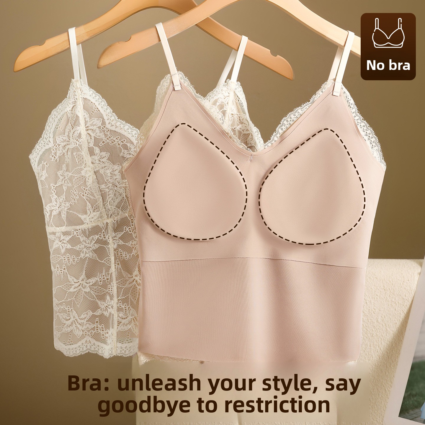 Top de Renda Sexy para Mulhere - Cotton Bra Everyday avaliação e preço